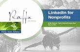 2015-05-13 LinkedIn Optimization for Nonprofits