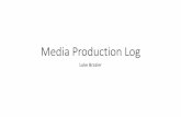 Media production log