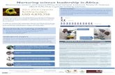 Nurturing science leadership in Africa
