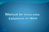 Manual de líneas entre columnas en word