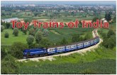 Toy trains of india