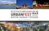 Презентация  Всероссийского Форума Живых городов Urbanfest-2015