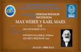 Marx y wever   alumnos sociologia lV
