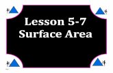 M7 lesson 5 7 surface area