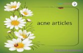 acne articles