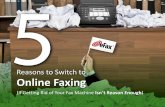 5 Reasons to Switch to Online Faxing