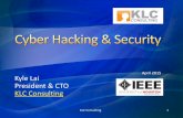 CyberSecurity - UH IEEE Presentation 2015-04