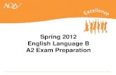 (4) english language b a2 exam preparation spring 2012