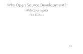 Why Open Source Development?