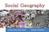 Human Geography:SOCIAL GEOGARPHY