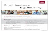 Small Business Big Flexibility