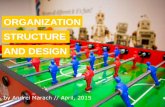 Organization structure and design   ba - lecture, april, 2015
