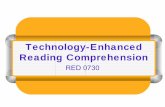 Technology Enhanced Reading Comprehension