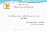 Fundamentos de la Instrumentación Médica
