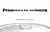 Progress in science