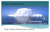 Autonomy in Bioethics