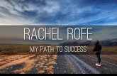 My Path to Success – with Rachel Rofe