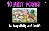 Foods for Longevity and Health - by BETIKOH