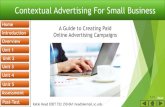 Contextual advertising for small business