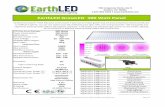 Earth led growled high powered panel   300 watt