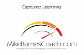 MBC Captured Learnings 2015