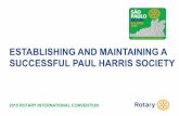 The Paul Harris Society