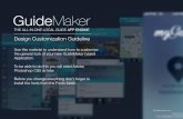 GuideMaker Design Customization Guideline