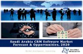 Saudi Arabia CRM Software Market Forecast & Opportunities, 2020