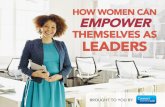 Empowering Women as Leaders