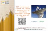 ICT investment trends in Japan - Enterprise ICT spending patterns through to the end of 2015