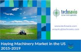 Haying Machinery Market in the US 2015-2019