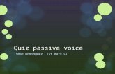 Quiz passive voice ismael