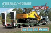 Steering Widener - Hydraulic Widening Low Loader - Drake Trailers - Australian Trailer Manufacturers