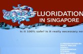 Water fluoridation in singapore