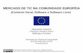 Mercado de TIC na Comunidade Européia