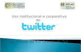 Uso do Twitter no Rio Grande do Sul