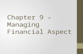 Managing financial Aspect