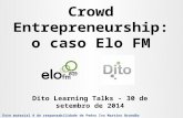 Dito Learnig Talks - Crowd Entrepreneurship