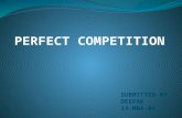 Perfect competition Market