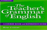 The teacher's grammar of english   ron cowan