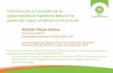 Gobernabilidad migratoria laboral 2009