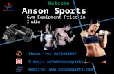 Gym equipment’s price in india