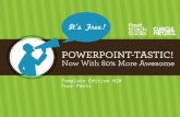 020 PowerPoint-Tastic Template - Four Parts