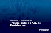 Xypex tratamiento de aguas residuales