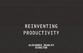 Den Moderne Arbejdsplads - Reinventing Productivity: The Modern Workplace, af Alexander Bradley, Sr. Product Manager, Microsoft HQ