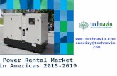 Power Rental Market in Americas 2015-2019