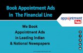 The Financial Line | Appointment & recruitment ad rates