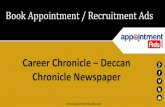 Career chronicle – deccan chronicle