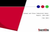 Global and china industrial robot report, 2014 2017