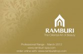 Ramburi Spa Introduction